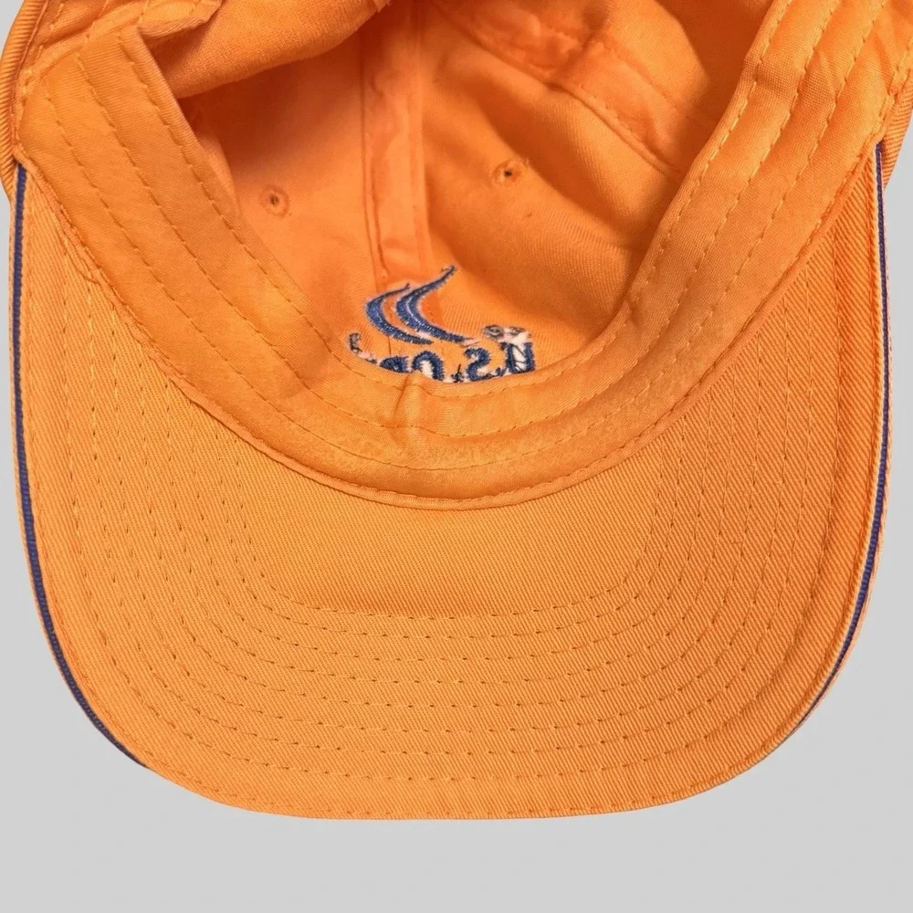 2015 U.S. Open Chambers Bay Hat Cap Strap Back Mens‎ One Size Orange Golf USGA